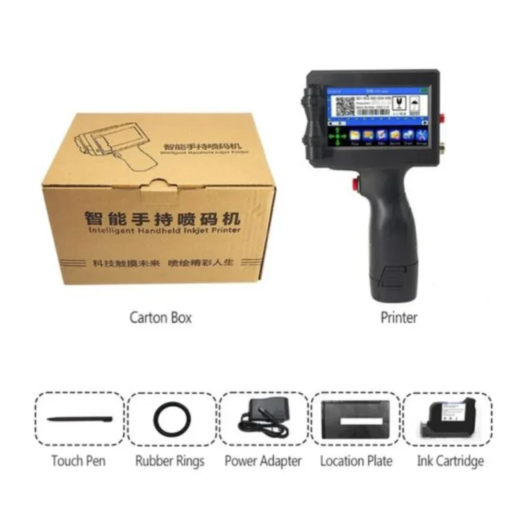 Smart Industrial Handheld Inkjet Printer – Portable Barcode, Expiry Date & Batch Number Printing – Best Price in Kenya