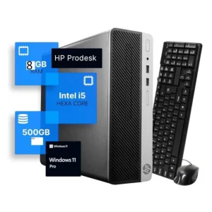 HP ProDesk 600 G5 Refurb Ex-Uk Desktop – Core i5‑8500 8th Gen, 8GB DDR4 RAM, 500GB HDD + SSD, Windows 11 Pro – Best Price in Kenya