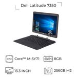 DELL Refurbished Latitude 7350 Core M5 8GB RAM 256GB SSD Touchscreen 2 in 1 Detachable Keyboard 13.3″ FHD Windows 11 Pro