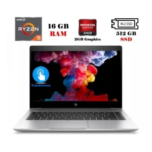 Refurbished HP ProBook 745 G5 Touch Ryzen 5 16GB 512GB 2GB GPU